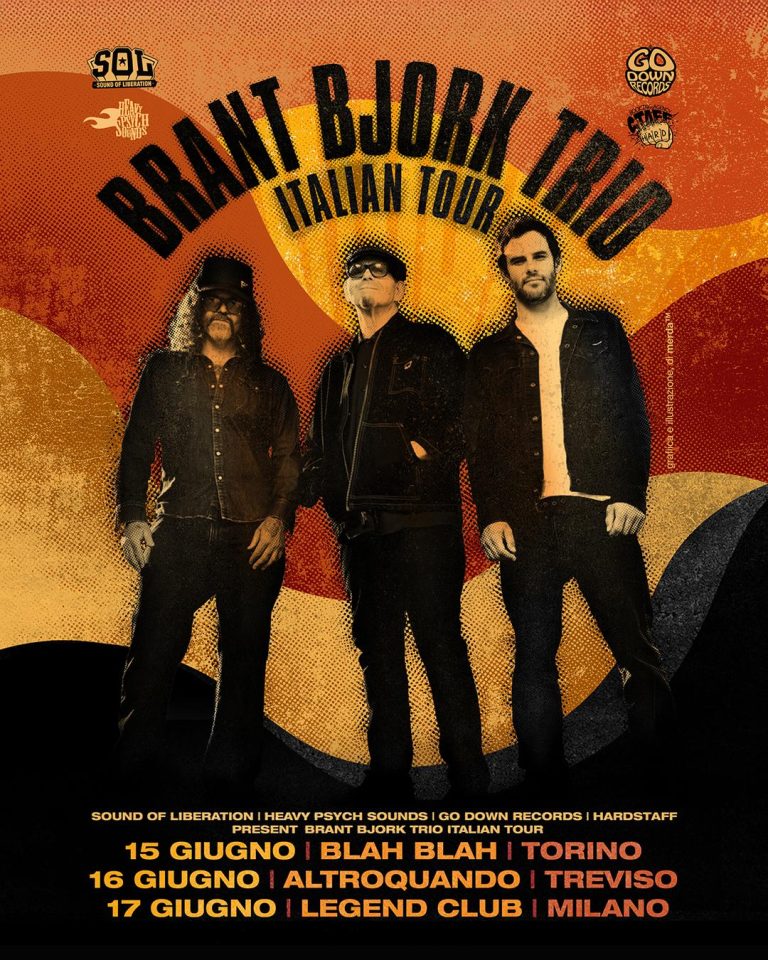Brant Bjork Trio – Italian Tour 2025