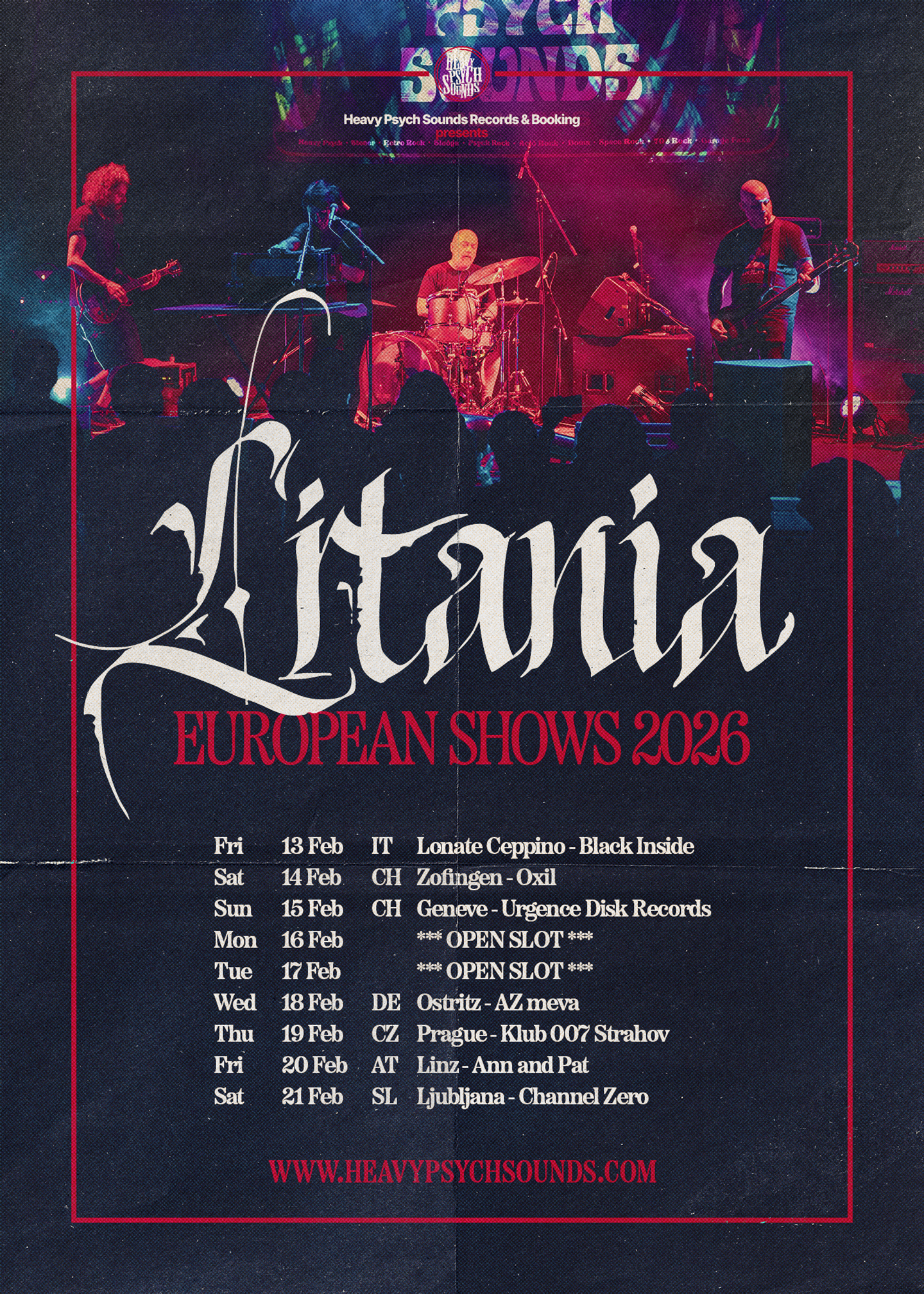 Litania – European Shows 2026