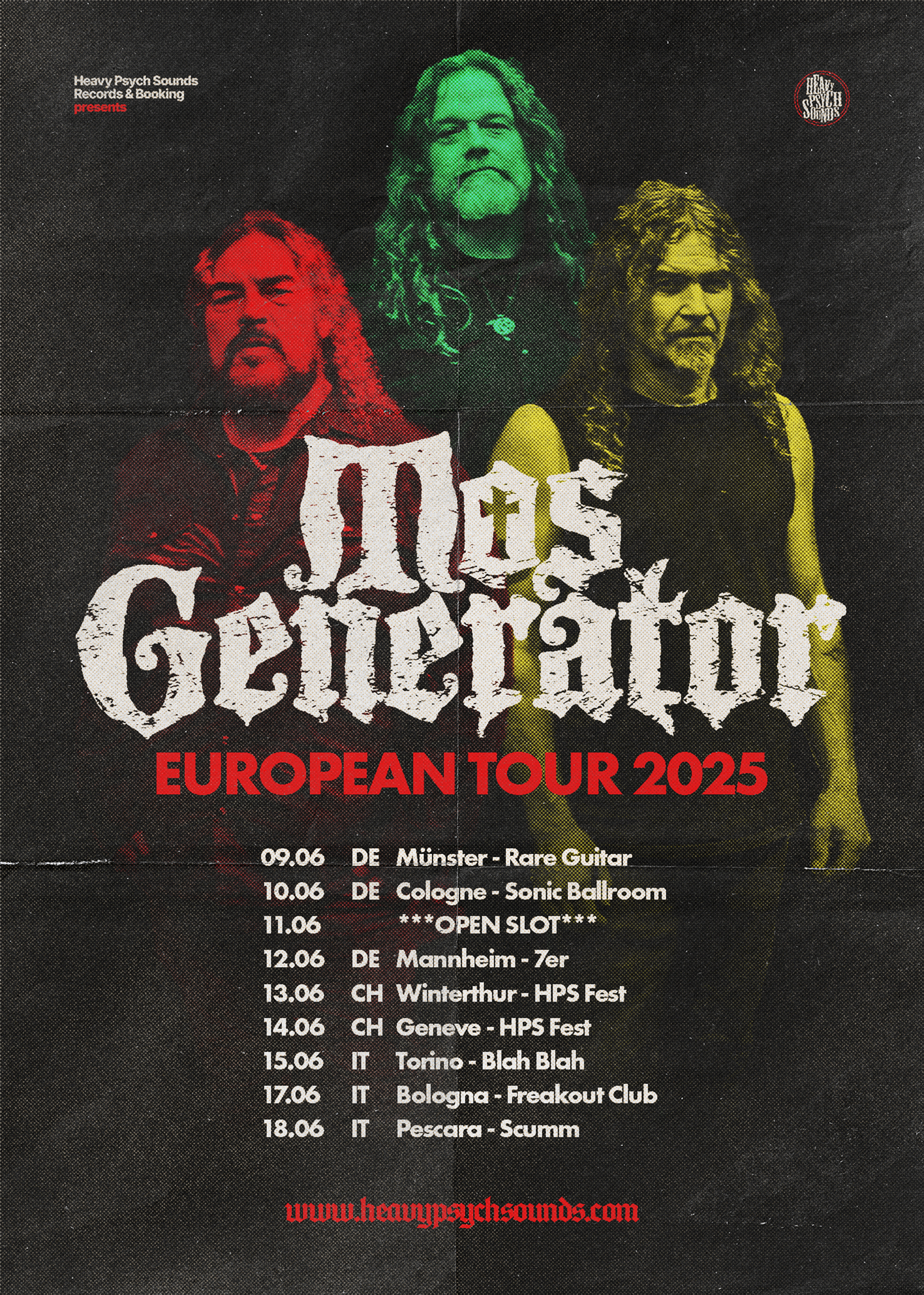 Mos Generator – European Tour 2025