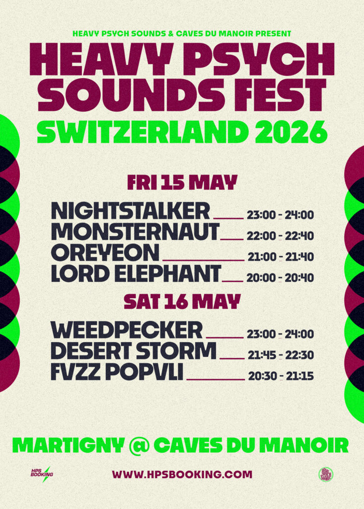 HPS Fest – Switzerland 2026 - Martigny Timetable