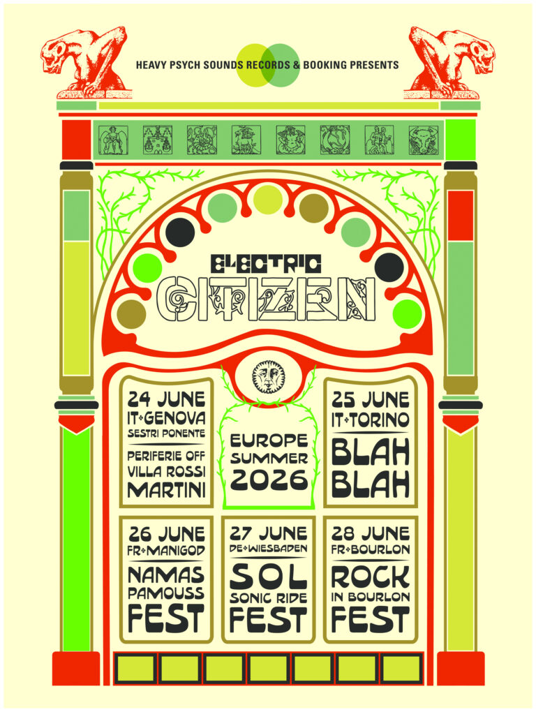 Electric Citizen – Europe Summer 2026