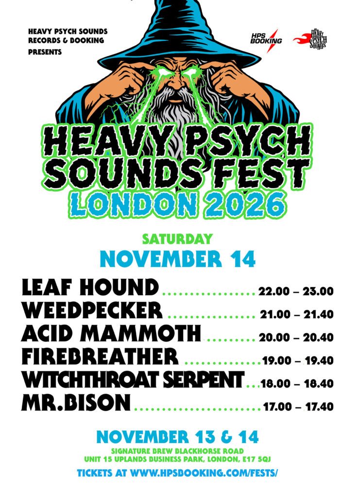 HPS Fest – London 2026 - November 14 - Timetable