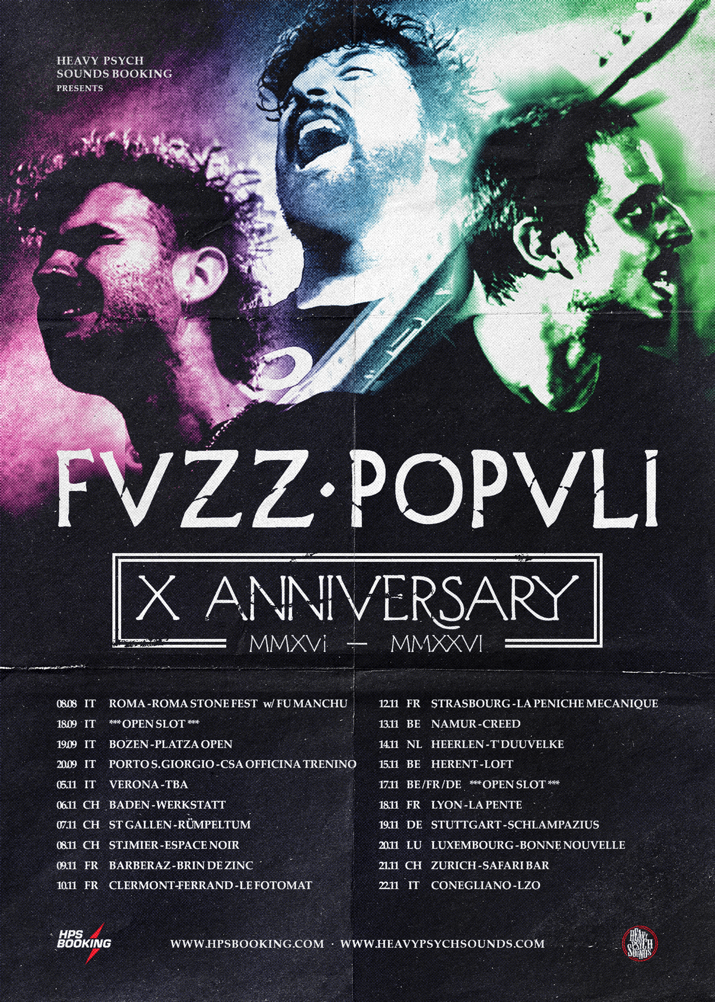 Fvzz Popvli – X Annivesary Tour