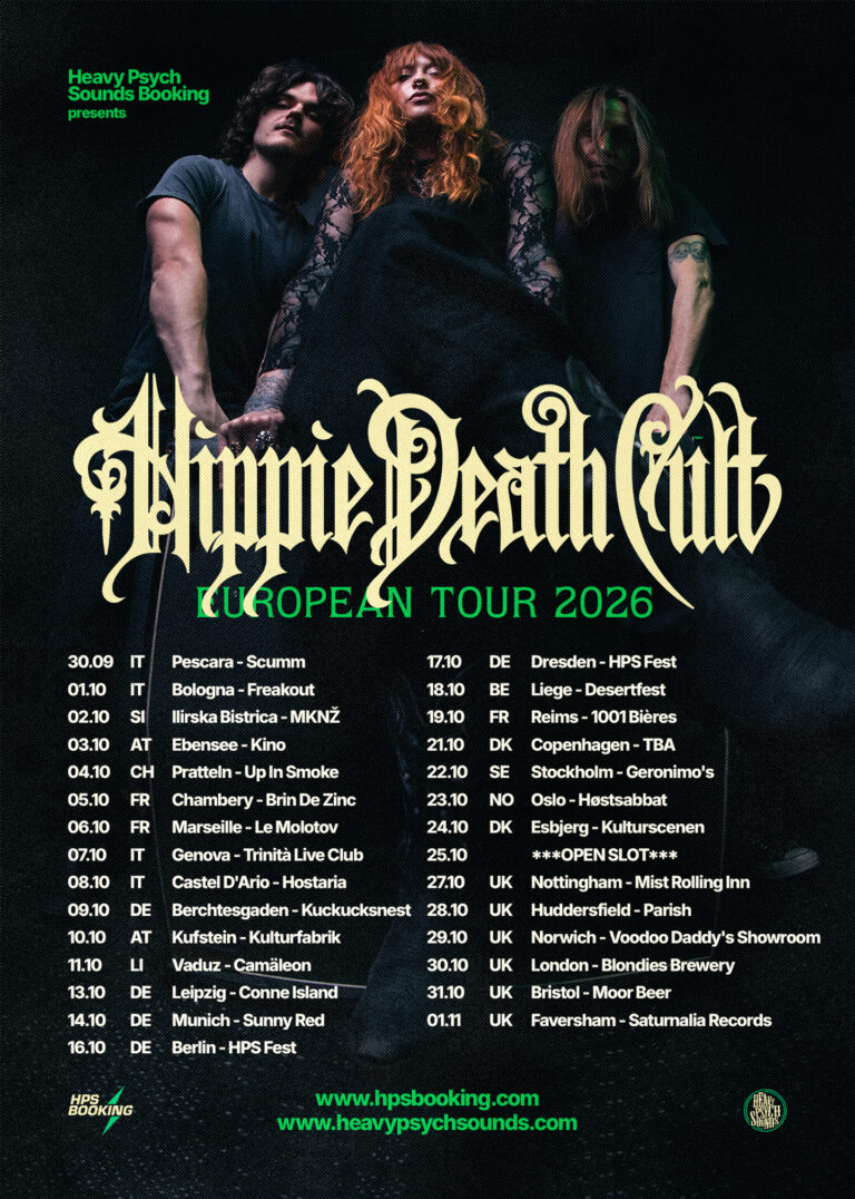 Hippie Death Cult – European Tour 2026