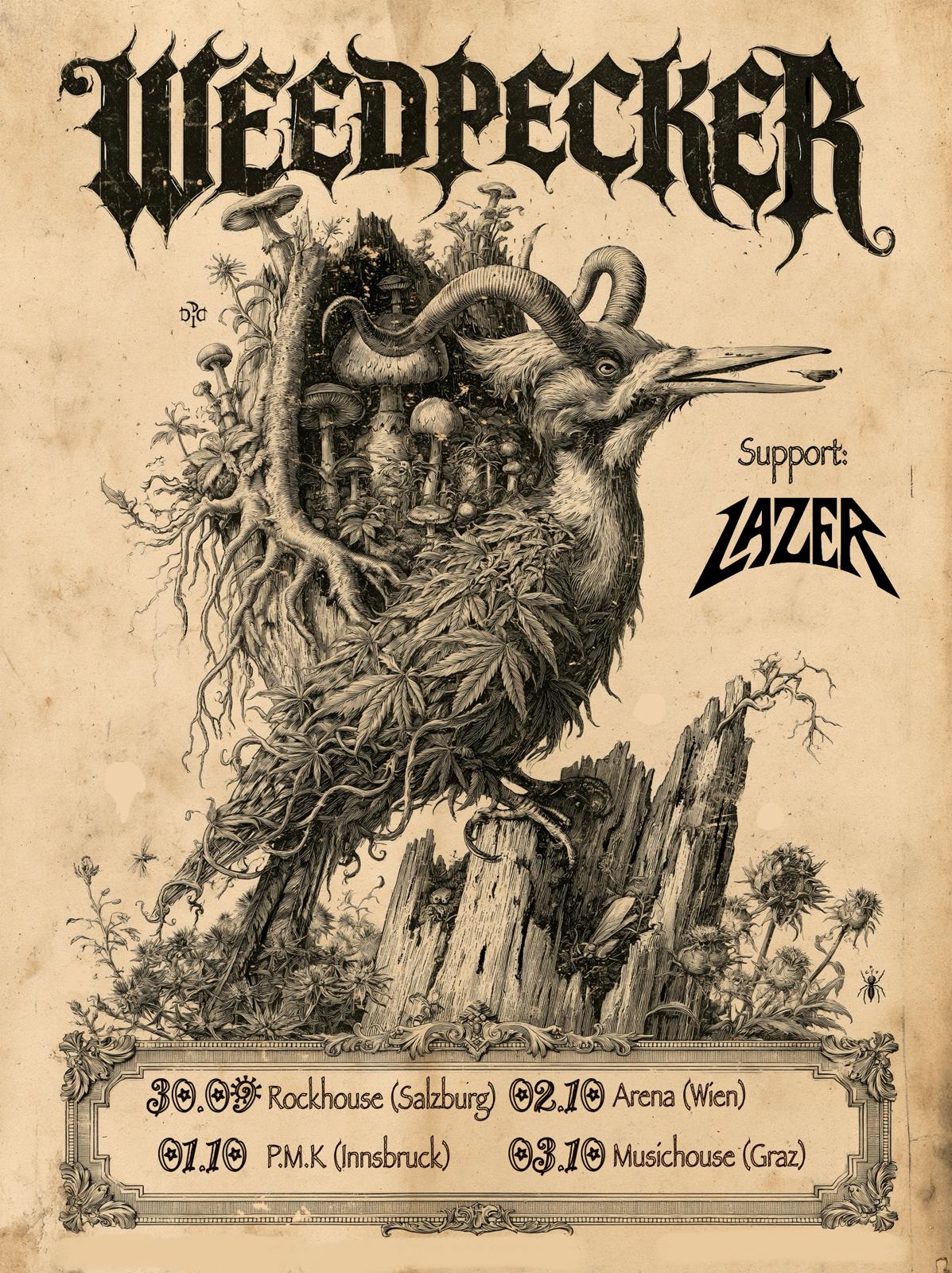 Weedpecker – Austria Tour 2026